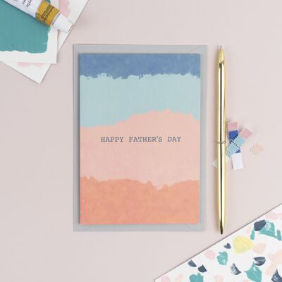 Modern Abstract Father's Day Card