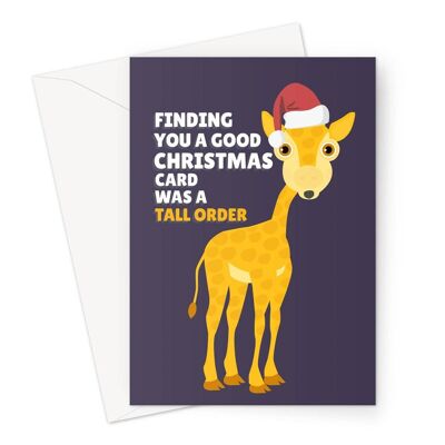 Finding You a Good Christmas Card Was a Tall Order Animal
