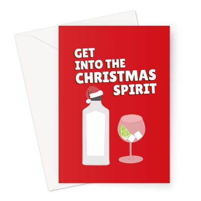 Get into the Christmas spirit funny gin tonic funny drink