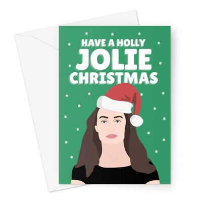 Have a Holly Jolie Christmas Angelina Funny Celebrity Pun