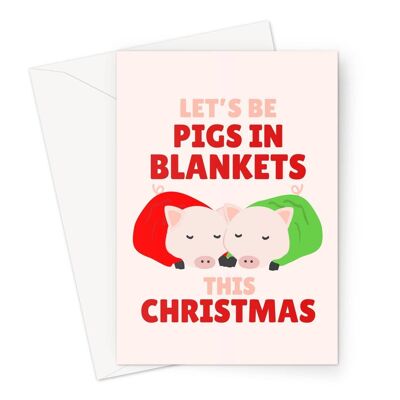 Let's be Pigs in Blankets this Christmas Cute Farm Animal