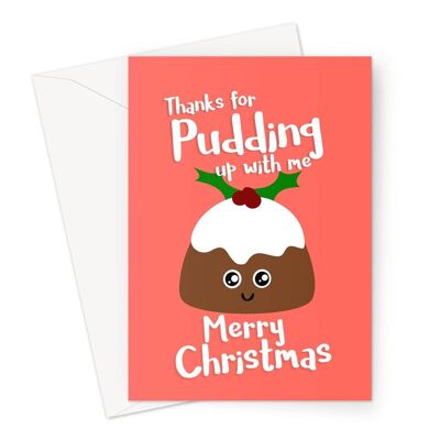 Thanks for Pudding Up With Me Merry Christmas Food