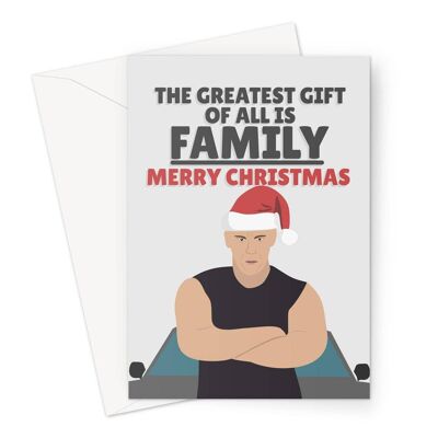 The Greatest Gift Is Family Vin Diesel Funny Celebrity
