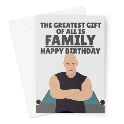 Vin Diesel Greatest Gift is FAMILY Celebrity Funny