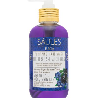 Saules Fabrika Blueberry & Wild Blackberry Liquid Hand Soap