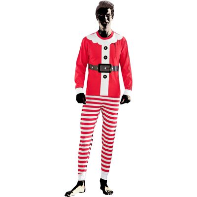 Adult Unisex Santa Claus Christmas Pajama Set Cotton