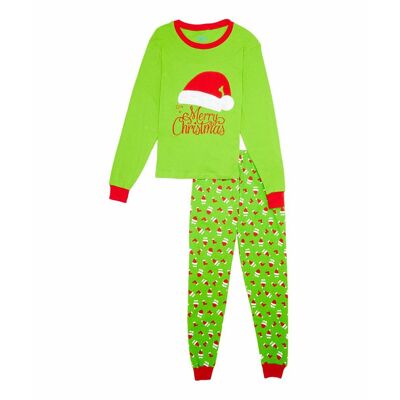 Christmas Santa Hat Adult PyjamaSet