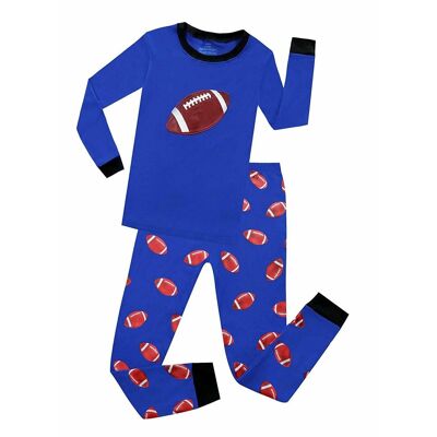 Football Boys 2 Piece Pyjamas Set Cotton