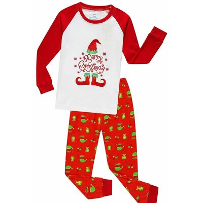 Merry Christmas Unisex 2 Piece Pyjamas Set Cotton