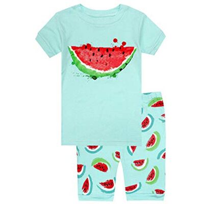 Watermelon Girls Shorts 2 Piece Pyjamas Set Cotton