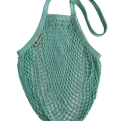 Borsa a tracolla con manico lungo - Uovo d'anatra