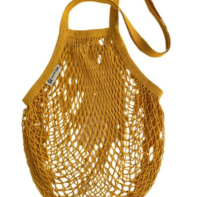 String Bag mit langem Griff - Gold