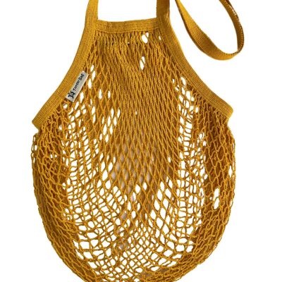 Long Handled String Bag - Gold
