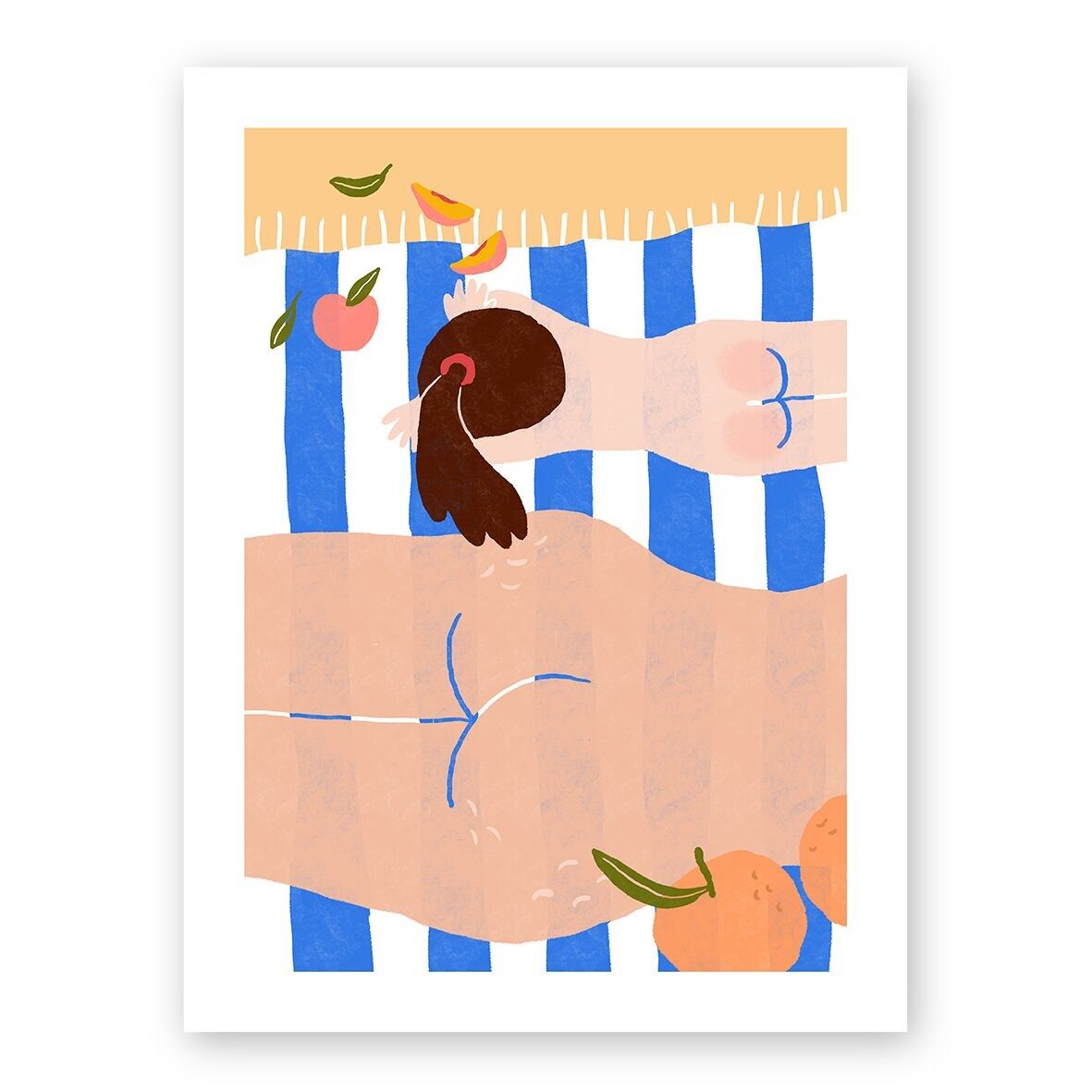 Cartel. Piel de melocotón