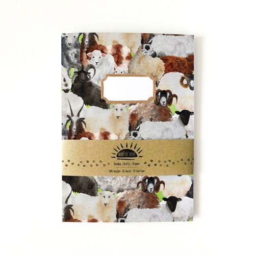 Flock of Sheep Lined Journal