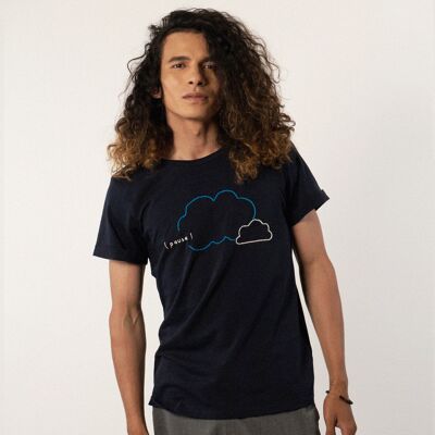 Time-off navy t-shirt