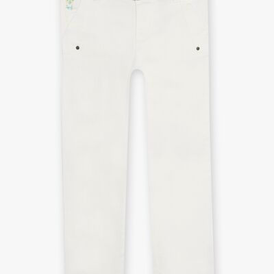 Pantalon écru enfant garçon