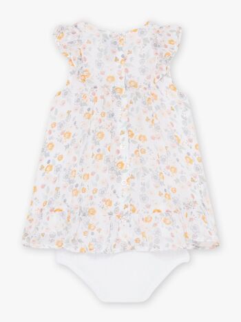 Robe à imprimé fleuri et bloomer bébé fille  6M 2