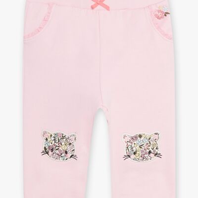 Bas de jogging rose barbapapa bébé fille  6M