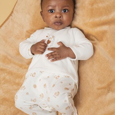 Pyjama en velours bébé mixte