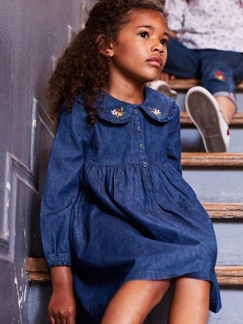 Robe fluide en denim  8+ 1