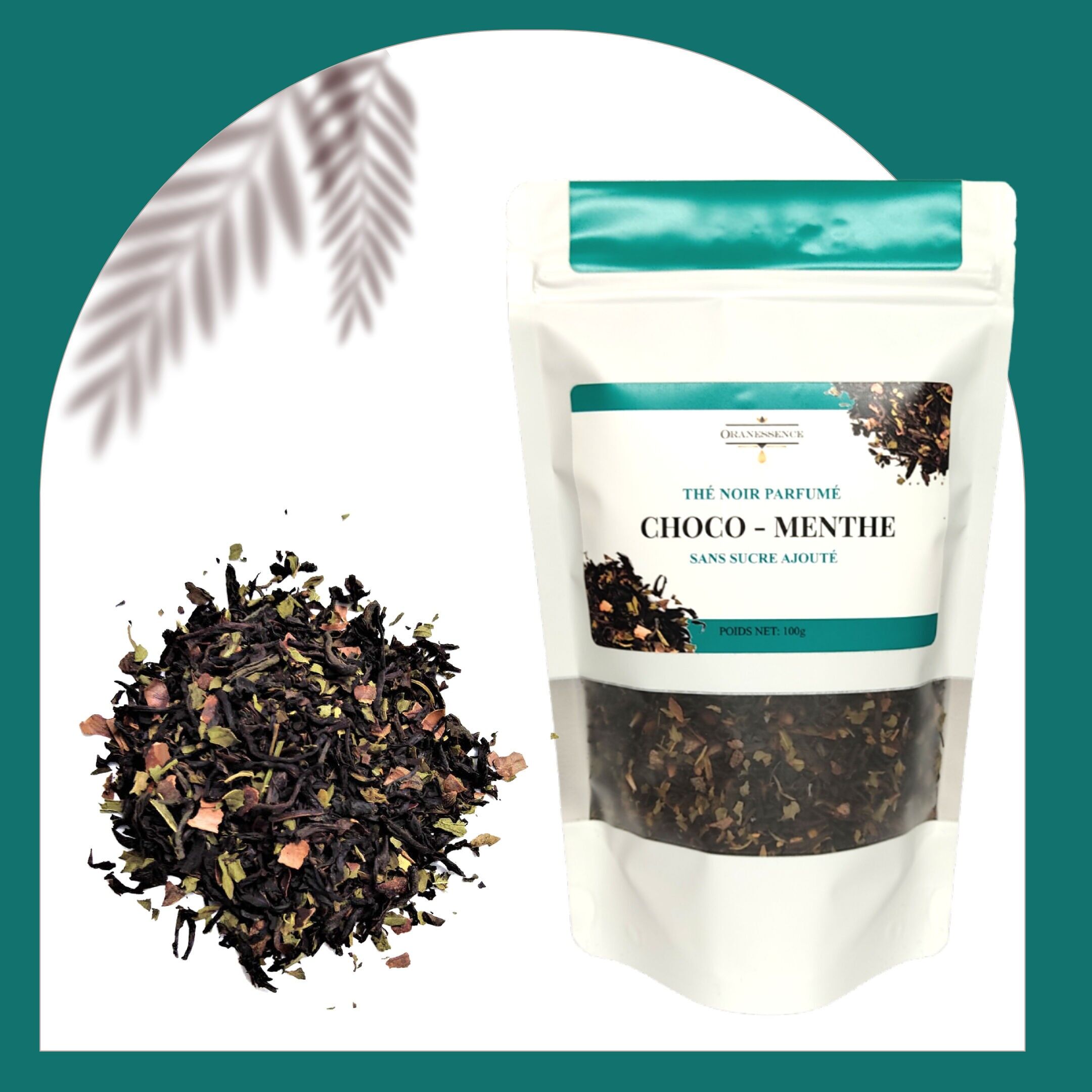 Thé noir L'Exquis choco - menthe