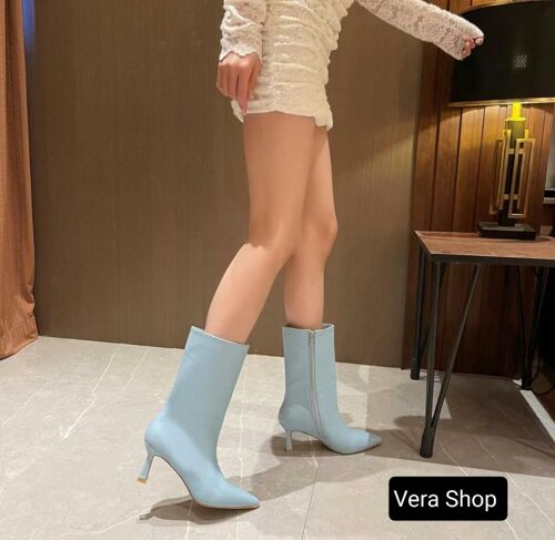 ANKLE BOOT-LIGHT BLUE