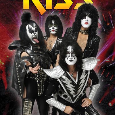 2024 Kiss Calendar A3 format