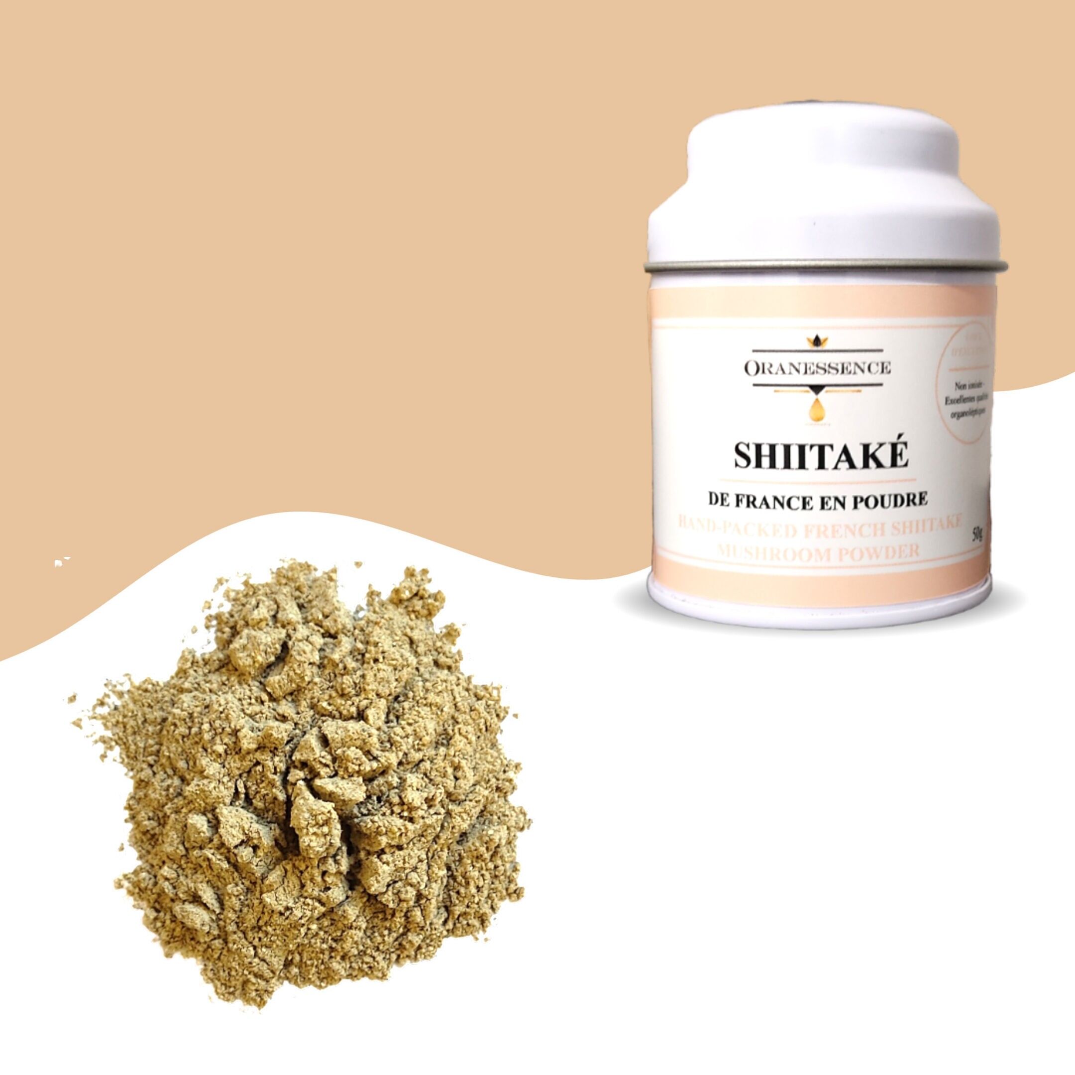 Shiitake in polvere dalla Francia
