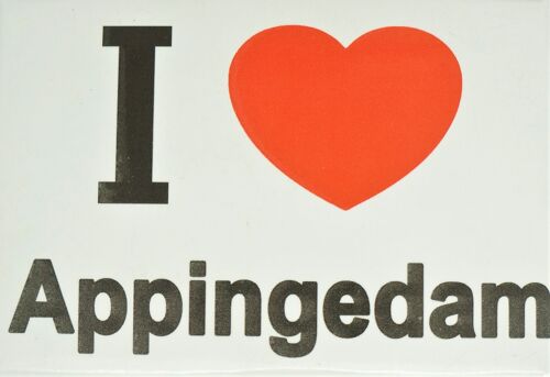 Fridge Magnet I Love Appingedam