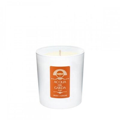 SCENTED CANDLE
 SPICES AND CITRUS FRUITS
 150 G