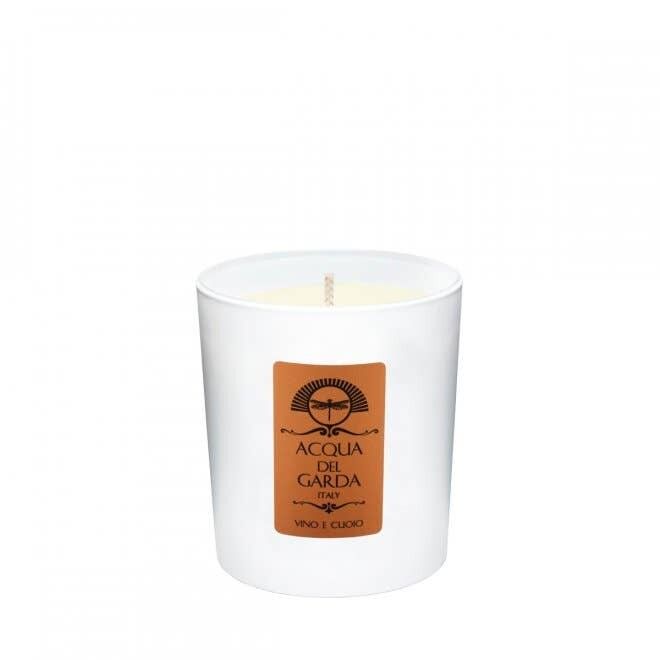SCENTED CANDLE
 WINE AND LEATHER
 150 G