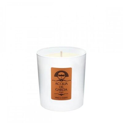SCENTED CANDLE
 WINE AND LEATHER
 150 G