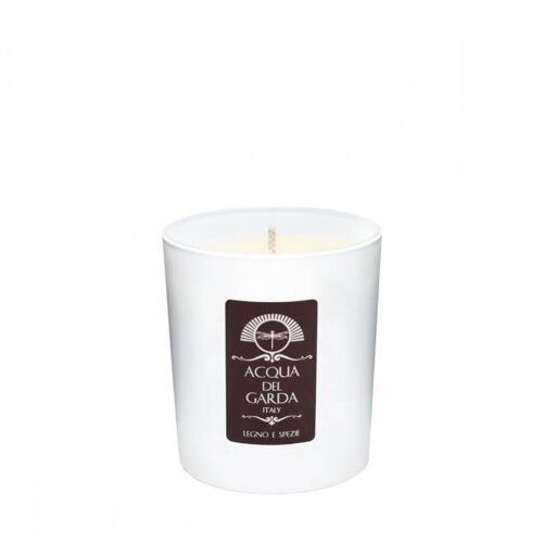 SCENTED CANDLE
 WOOD AND SPICES
 150 G