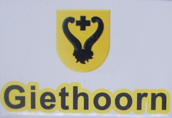 Aimant Frigo Armoiries Giethoorn 1