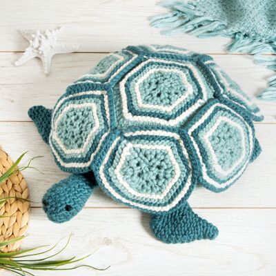 Kit de tricot géant Amelia la tortue