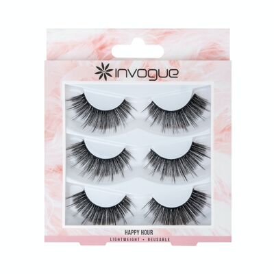 Invogue Multipack Lashes - Happy Hour