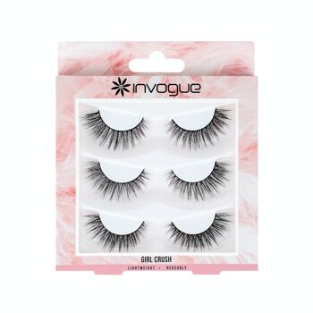 Invogue Multipack Lashes - Girl Crush 1