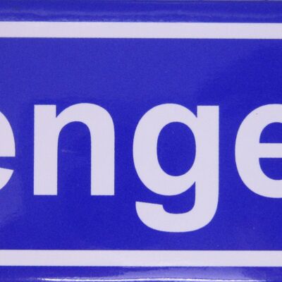 Fridge Magnet Town sign Hengelo