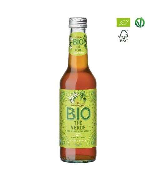 Thé glacé BIO vert fleur d'oranger/menthe