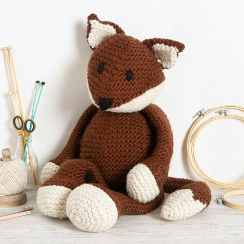 Giant Frederick the Fox Knitting Kit