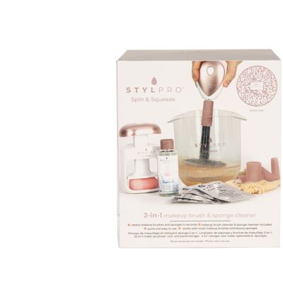STYLPRO Spin and Squeeze Makeup Brush and Sponge Cleaner