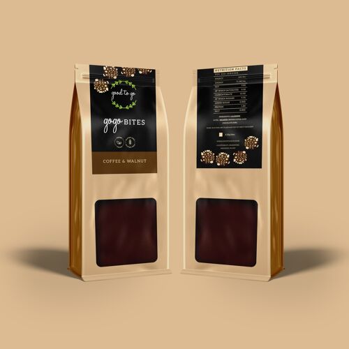 GoGo Bites - Coffee & Walnut - Box of 6