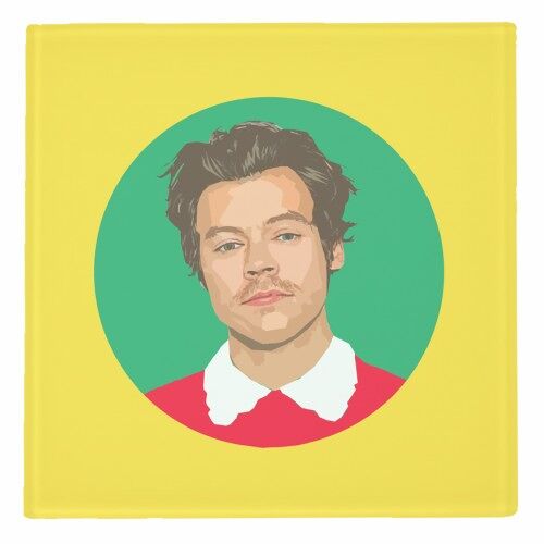 COASTERS, HARRY STYLES YELLOW BY DOLLY WOLF