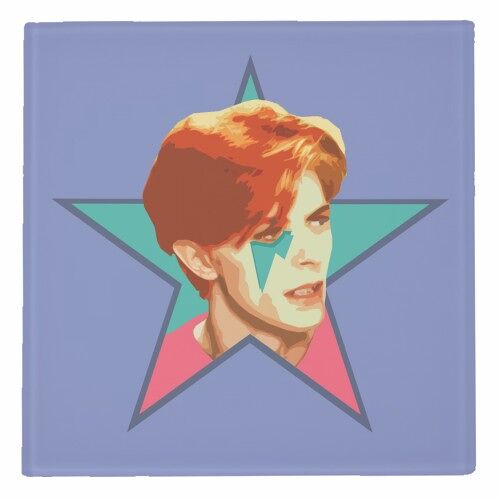 COASTERS, STARMAN - MAUVE BY DOLLY WOLF