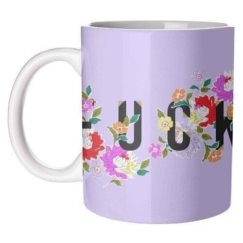 Mugs 'FUCK FLORAL' by PEARL & CLOVER