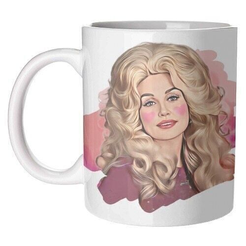 Mugs 'I HEART DOLLY' by DOLLY WOLFE