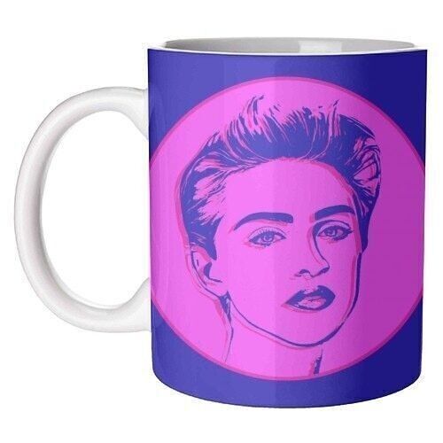 Mugs 'MADONNA LINE ART' by DOLLY WOLFE