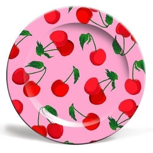Plates 'CHERRY' by PEARL & CLOVER_10 Inch