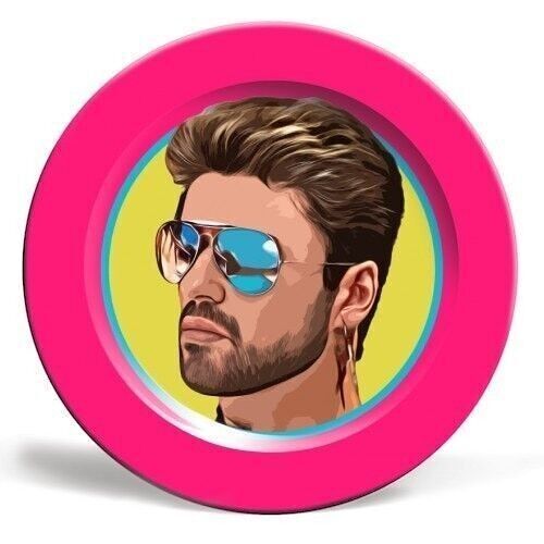 Plates 'Cool George' by DOLLY WOLFE_6 Inch